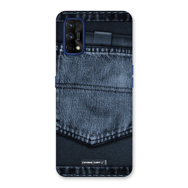 Blue Denim Back Case for Realme 7 Pro