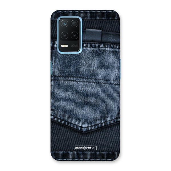 Blue Denim Back Case for Realme 8 5G