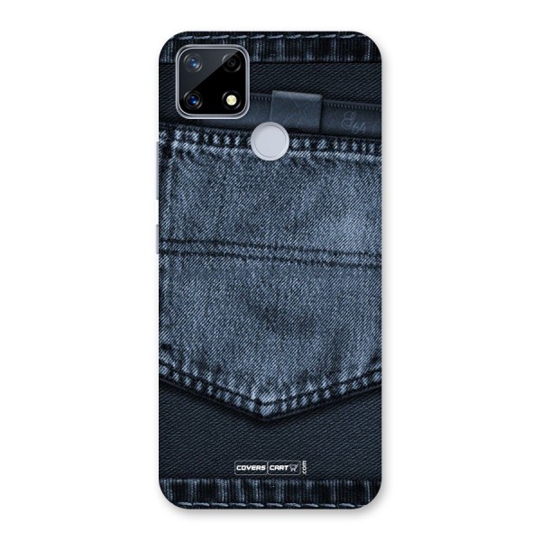 Blue Denim Back Case for Realme Narzo 20