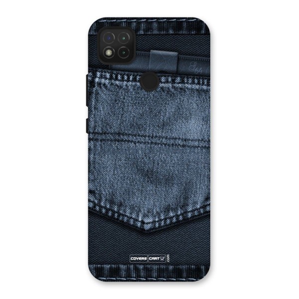 Blue Denim Back Case for Redmi 9