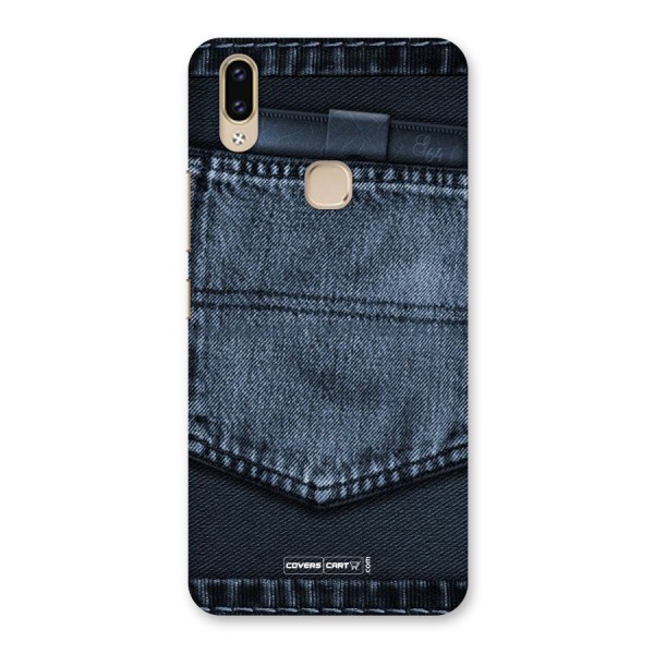 Blue Denim Back Case for Vivo V9