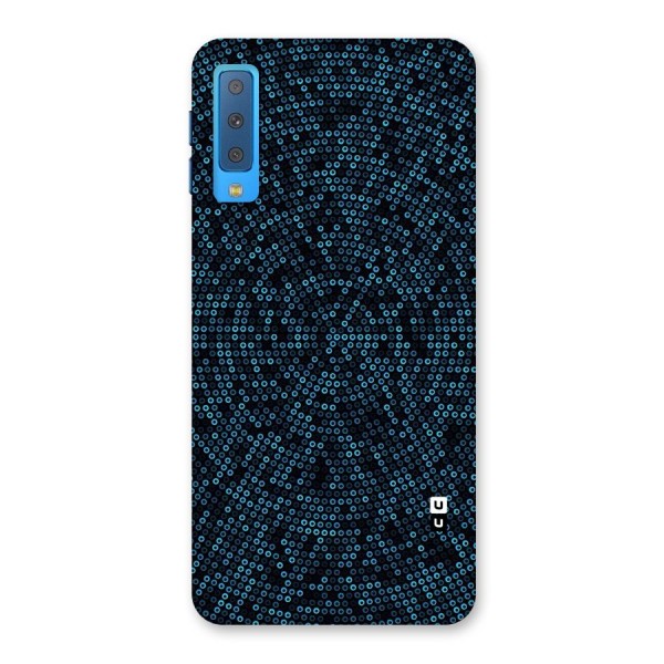 Blue Disco Lights Back Case for Galaxy A7 (2018)