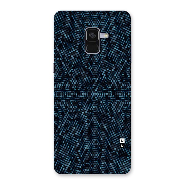 Blue Disco Lights Back Case for Galaxy A8 Plus