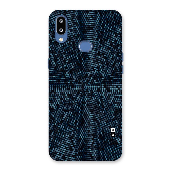 Blue Disco Lights Back Case for Galaxy M01s