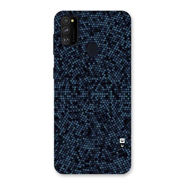 Blue Disco Lights Back Case for Galaxy M21