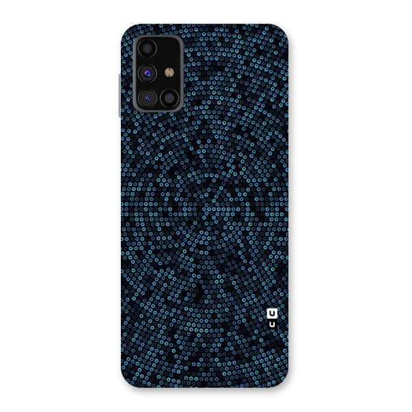 Blue Disco Lights Back Case for Galaxy M31s