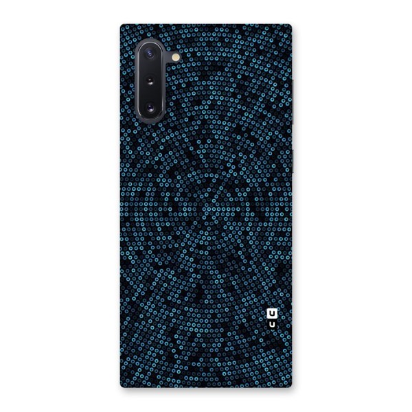 Blue Disco Lights Back Case for Galaxy Note 10