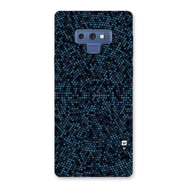 Blue Disco Lights Back Case for Galaxy Note 9