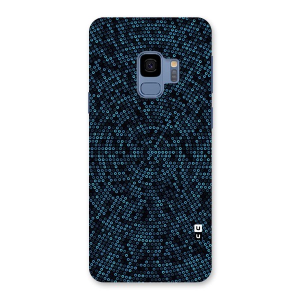 Blue Disco Lights Back Case for Galaxy S9