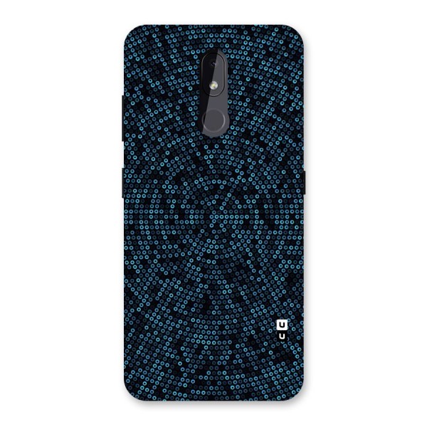 Blue Disco Lights Back Case for Nokia 3.2