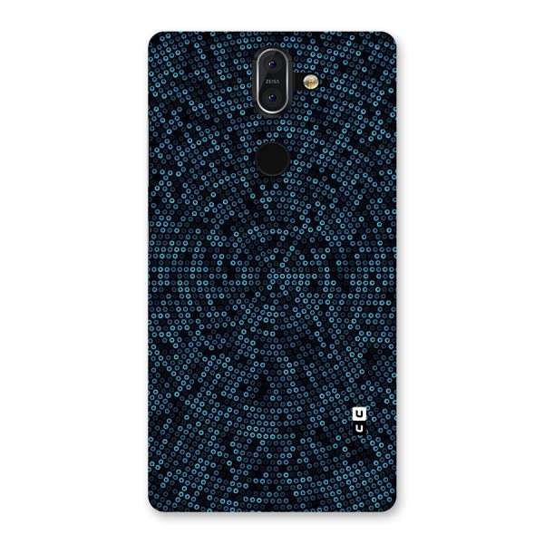 Blue Disco Lights Back Case for Nokia 8 Sirocco