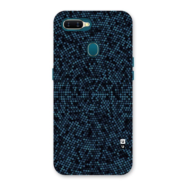 Blue Disco Lights Back Case for Oppo A12