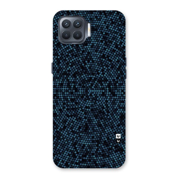 Blue Disco Lights Back Case for Oppo F17 Pro