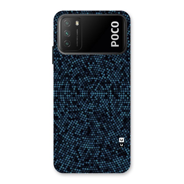 Blue Disco Lights Back Case for Poco M3