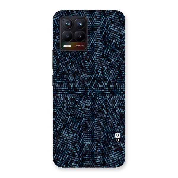 Blue Disco Lights Back Case for Realme 8