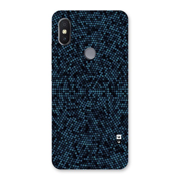 Blue Disco Lights Back Case for Redmi Y2