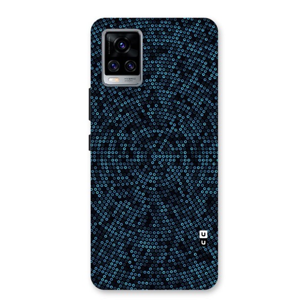 Blue Disco Lights Back Case for Vivo V20 Pro