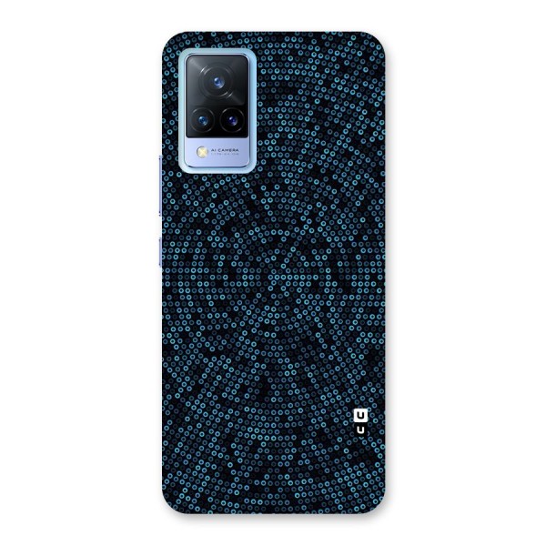 Blue Disco Lights Back Case for Vivo V21 5G