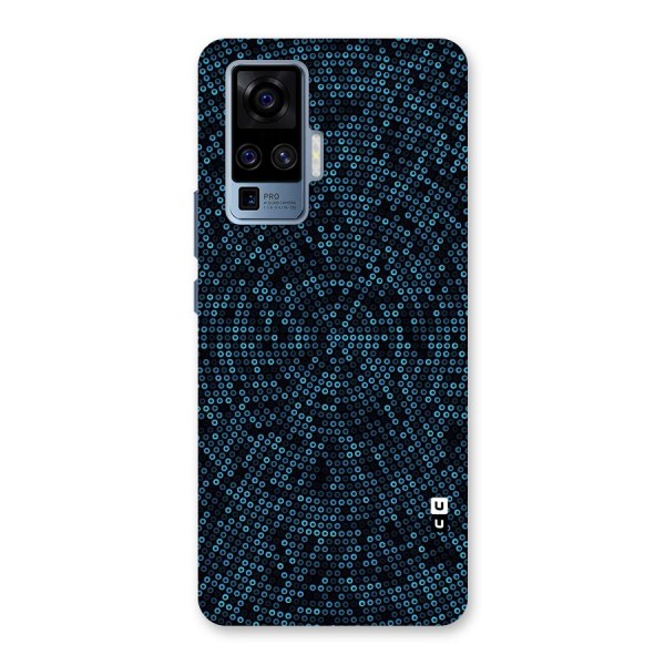 Blue Disco Lights Back Case for Vivo X50 Pro