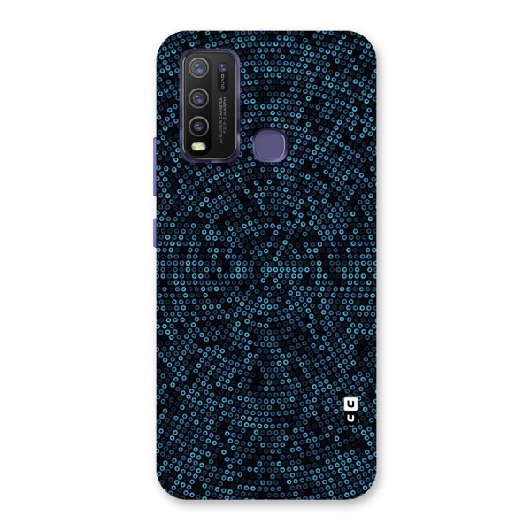 Blue Disco Lights Back Case for Vivo Y30