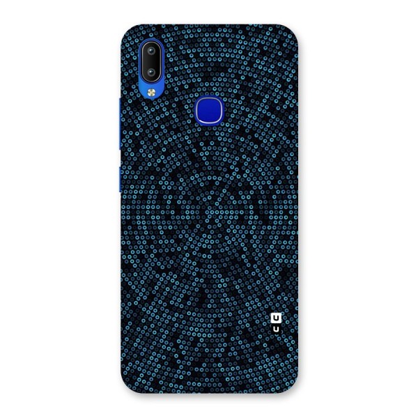 Blue Disco Lights Back Case for Vivo Y91