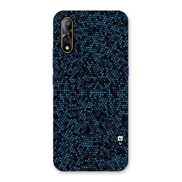 Blue Disco Lights Back Case for Vivo Z1x