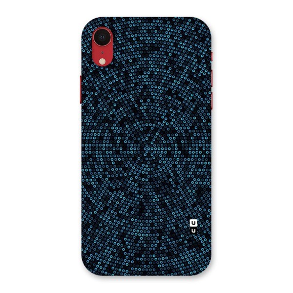 Blue Disco Lights Back Case for iPhone XR