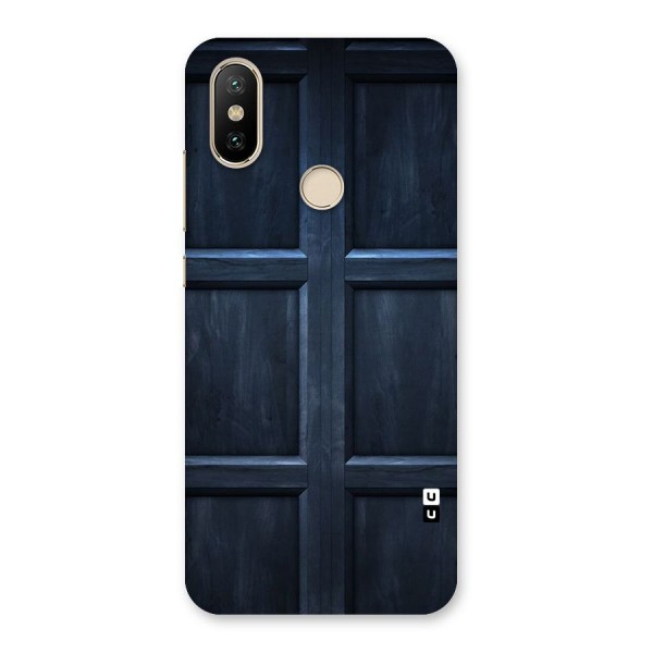 Blue Door Design Back Case for Mi A2