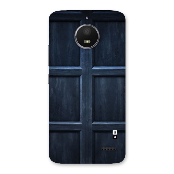 Blue Door Design Back Case for Moto E4