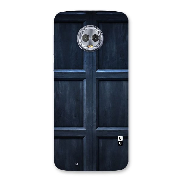 Blue Door Design Back Case for Moto G6