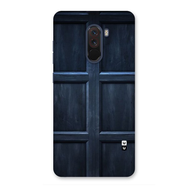 Blue Door Design Back Case for Poco F1