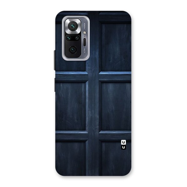 Blue Door Design Back Case for Redmi Note 10 Pro
