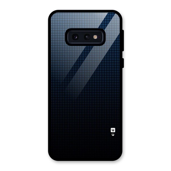 Blue Dots Shades Glass Back Case for Galaxy S10e