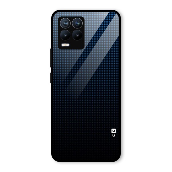 Blue Dots Shades Glass Back Case for Realme 8