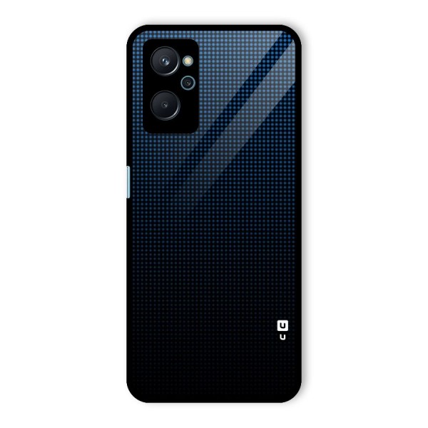 Blue Dots Shades Glass Back Case for Realme 9i