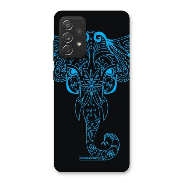 Blue Elephant Ethnic Back Case for Galaxy A72