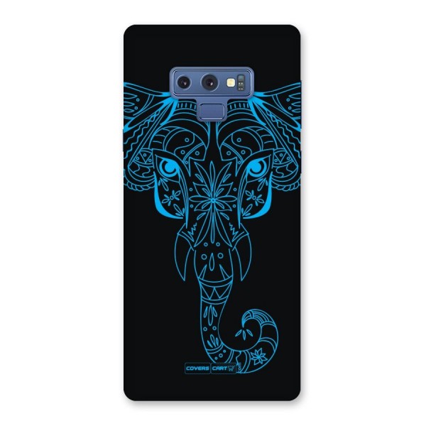 Blue Elephant Ethnic Back Case for Galaxy Note 9