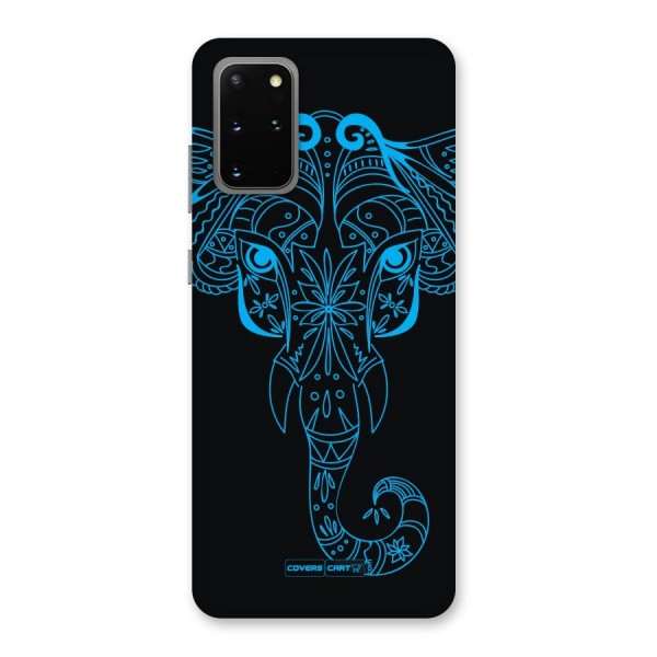 Blue Elephant Ethnic Back Case for Galaxy S20 Plus