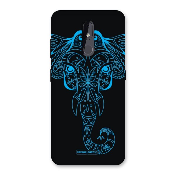 Blue Elephant Ethnic Back Case for Nokia 3.2