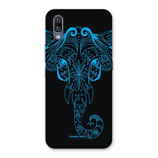 Blue Elephant Ethnic Back Case for Vivo NEX