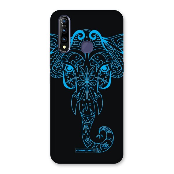 Blue Elephant Ethnic Back Case for Vivo Z1 Pro