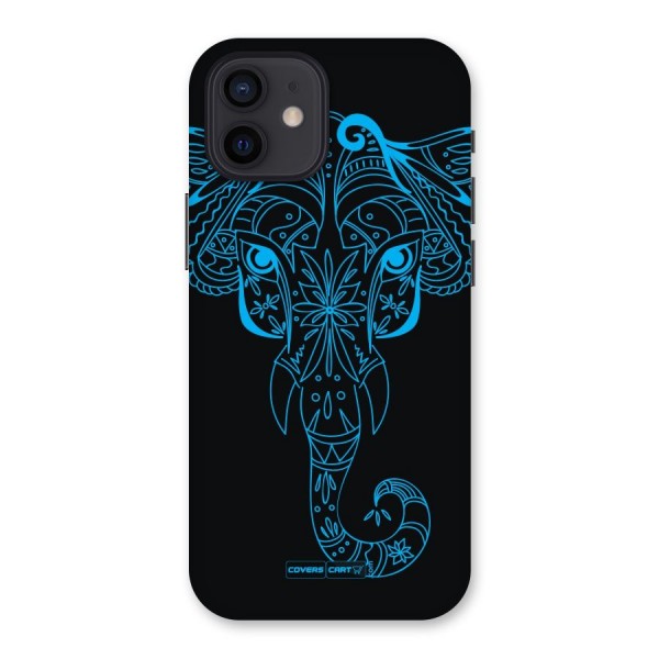 Blue Elephant Ethnic Back Case for iPhone 12