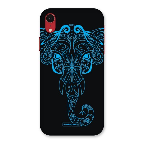 Blue Elephant Ethnic Back Case for iPhone XR