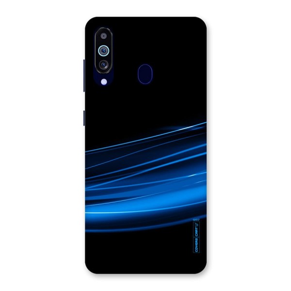 Blue Flow Back Case for Galaxy A60