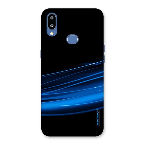 Blue Flow Back Case for Galaxy M01s