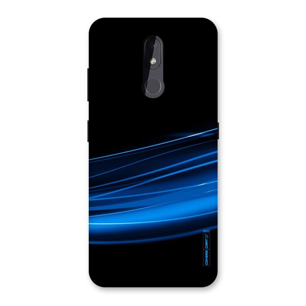 Blue Flow Back Case for Nokia 3.2