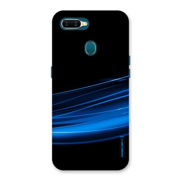 Blue Flow Back Case for Oppo A12