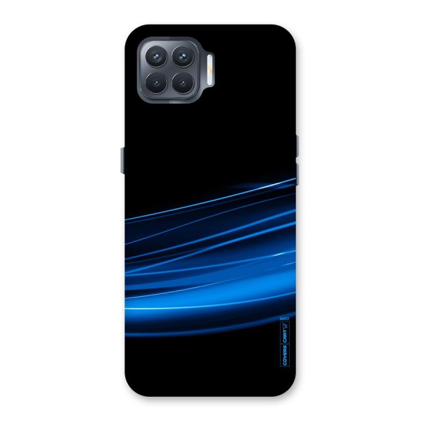 Blue Flow Back Case for Oppo F17 Pro