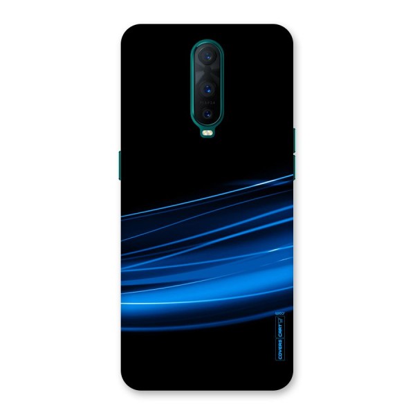 Blue Flow Back Case for Oppo R17 Pro