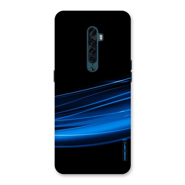 Blue Flow Back Case for Oppo Reno2